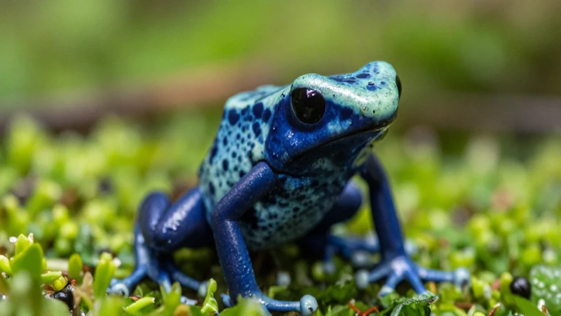 10 Animales Sorprendentes de Nuevo León que Debes Conocer 4 Rana venenosa en selva tropical, increíble detalle