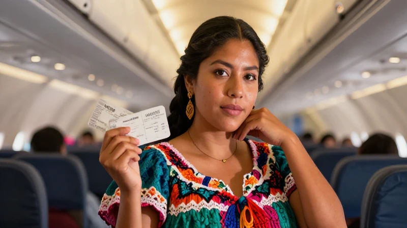 Mujer viaja, luz dorada y ambiente cálido
