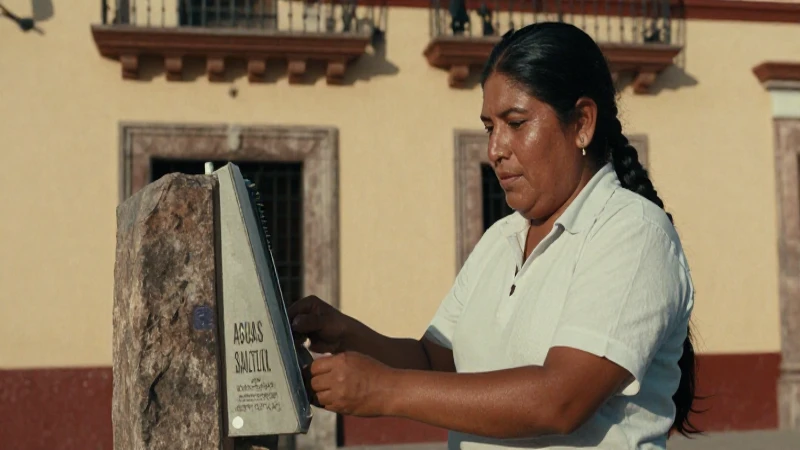Pago y consulta de cuenta de Aguas de Saltillo en línea 4 Persona mestiza paga recibo de agua en Saltillo