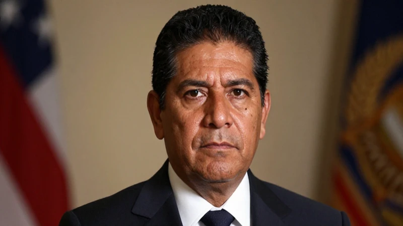 Hombre mestizo con traje, expresión seria