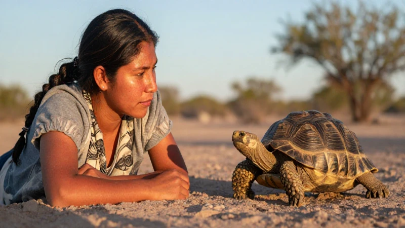ANIMALES EN PELIGRO de EXTINCIÓN en Coahuila: ¡Descúbrelos! 7 Paisaje desértico, mexicano, observa una tortuga