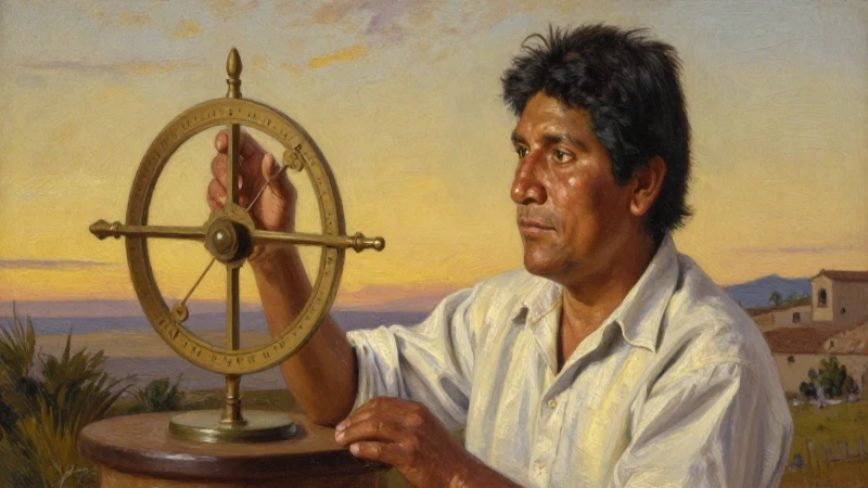 Retrato mestizo, siglo XVII, luz dorada