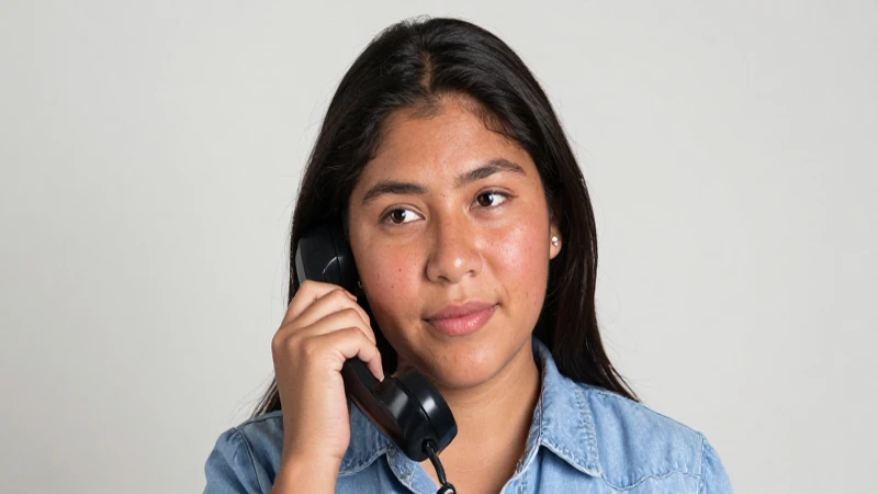 Servicio al Cliente BAit: Cómo comunicarse en México 3 Mestizo con piel bronceada y teléfono