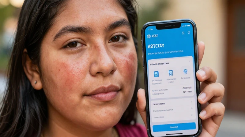 Mexicana, piel bronceada, compara planes AT&T