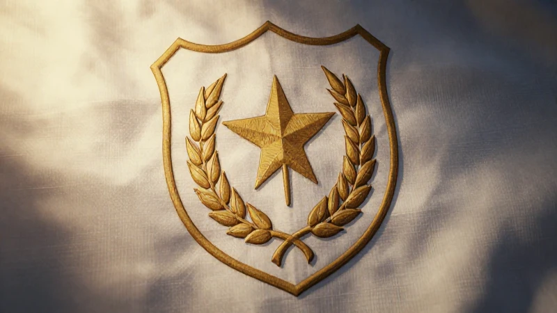 Escudo de Baja California, realista y dorado