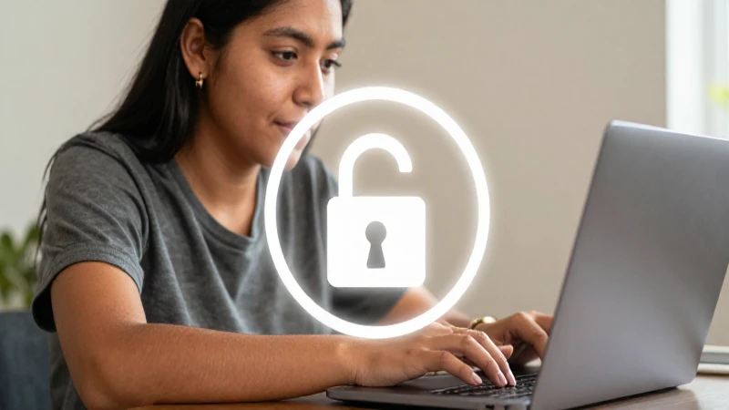 Es Baubap una plataforma regulada y segura en México 4 Mexicano mestizo usa laptop con seguridad
