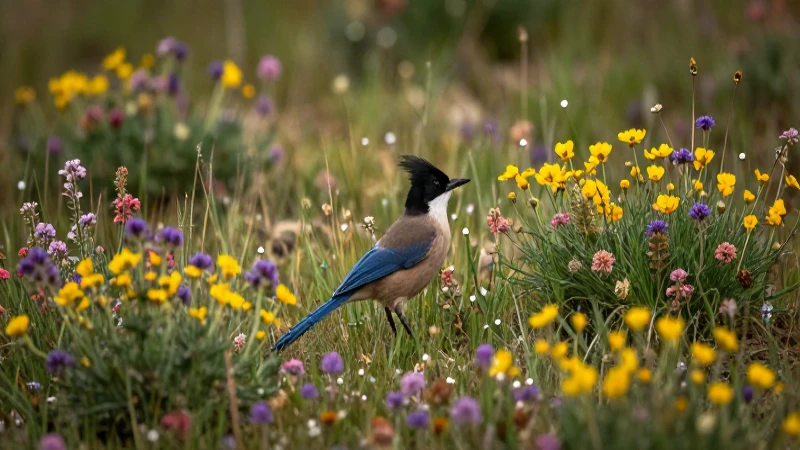 BIODIVERSIDAD de Durango: Descubre ESPECIES ENDÉMICAS ÚNICAS 10 Ardilla, flores y luz cálida en Durango