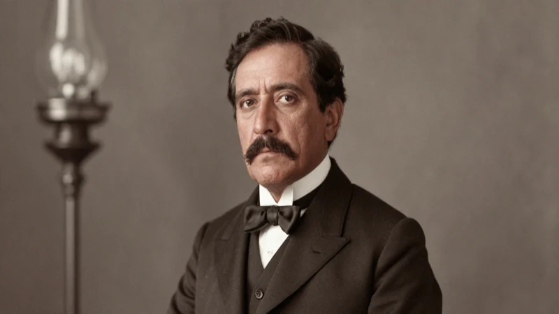 Retrato de Lerdo de Tejada, sobrio y antiguo