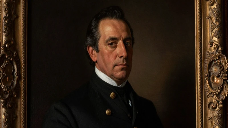 Retrato barroco de Lerdo de Tejada, mestizo