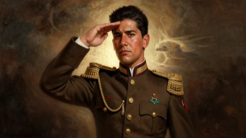 La Sorprendente Historia de Nicolás Bravo, Su Legado 3 Oficial mexicano, retrato heroico al óleo
