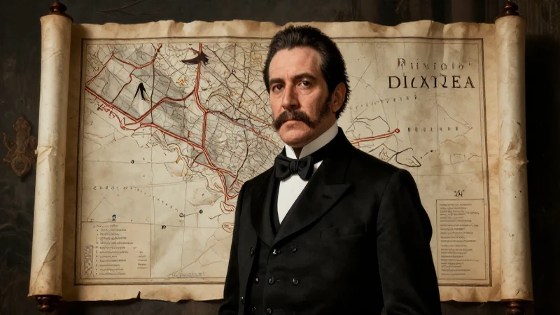 Porfirio Díaz: Biografía del PRESIDENTE MEXICANO INFLUYENTE 5 Retrato de Díaz, iluminación Rembrandt y cinematográfico