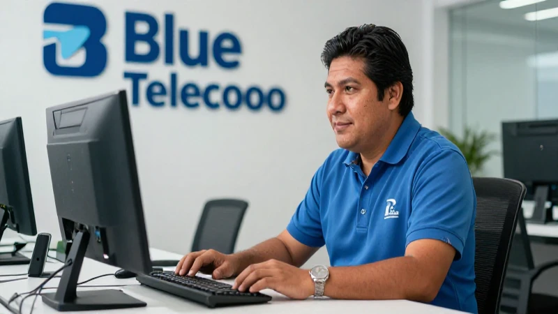 Servicios que ofrece Blue Telecom en México 4 Blue Telecom ofrece servicios en línea modernos