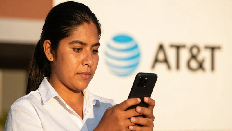 Cómo configurar el buzón de voz AT&T de manera sencilla 5 Mexicano con piel dorada, teléfono y AT&T