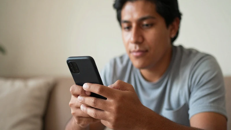 Cómo configurar y utilizar el buzón de voz en Telcel 4 Mujer mestiza usa teléfono en ambiente cálido