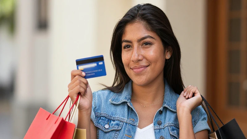 Ventajas y desventajas de la tarjeta Bradescard C&A Trend 4 Mujer mestiza, comprando con luz cálida