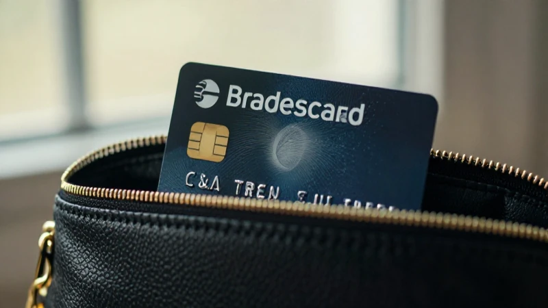 Ventajas y desventajas de la tarjeta Bradescard C&A Trend 3 Fotografía profesional de una billetera con tarjeta