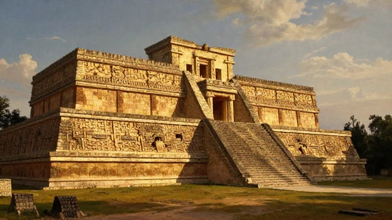 CAMPECHE: Descubre su RICA HISTORIA y LEGADO CULTURAL 3 Conquistador español en ruinas mayas doradas