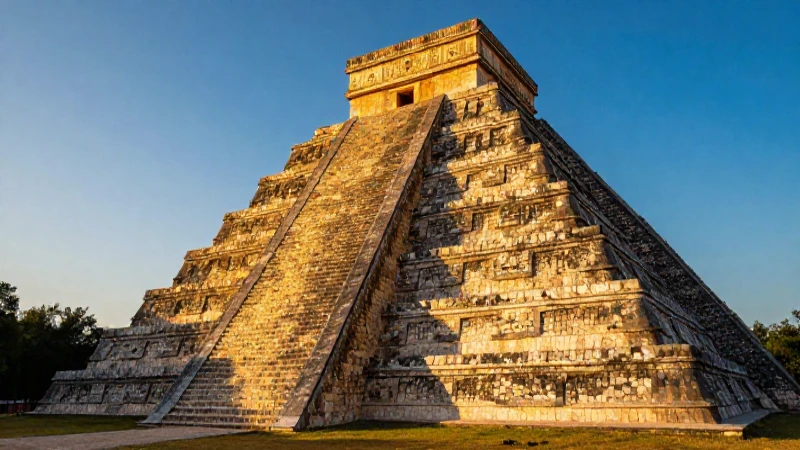 CAMPECHE: Descubre su RICA HISTORIA y LEGADO CULTURAL 6 Pirámide maya en Campeche, cálido y vibrante