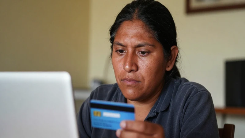 Fotografía documental de una persona mestiza mexicana preocupada
