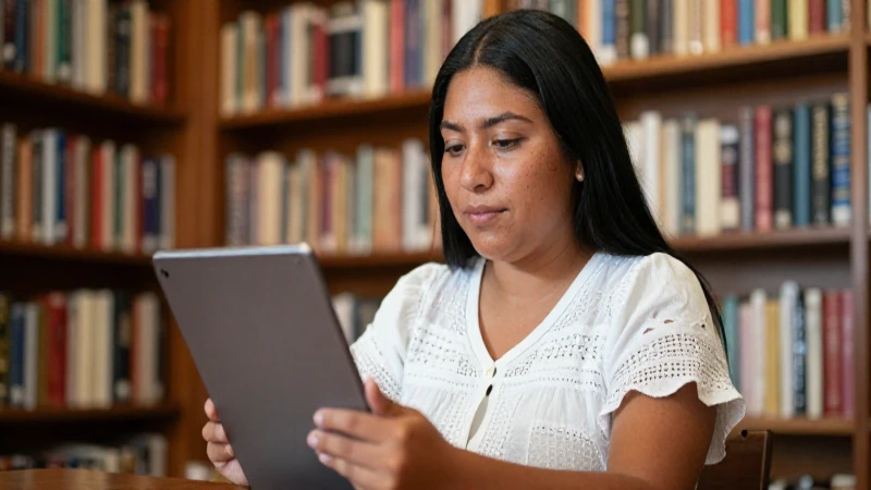 Cómo dar de baja Kindle Unlimited en México 5 Joven mestiza lee con luz cálida