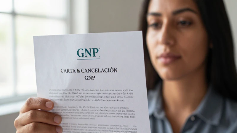 Cómo puedo cancelar mi seguro de GNP de manera efectiva 3 Cancelar seguro GNP: solicita una carta