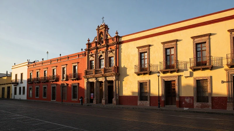 CAPITALES de los ESTADOS de MÉXICO - Recursos para IMPRESIÓN 7 Arquitectura mexicana bajo luz dorada