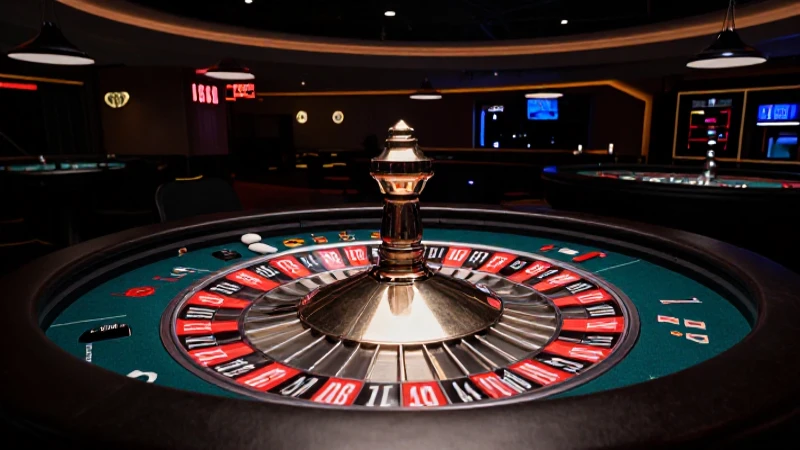 Mejores casinos en Puerto Vallarta para apostar 4 Ruleta cinematográfica en un casino con luz contrastada