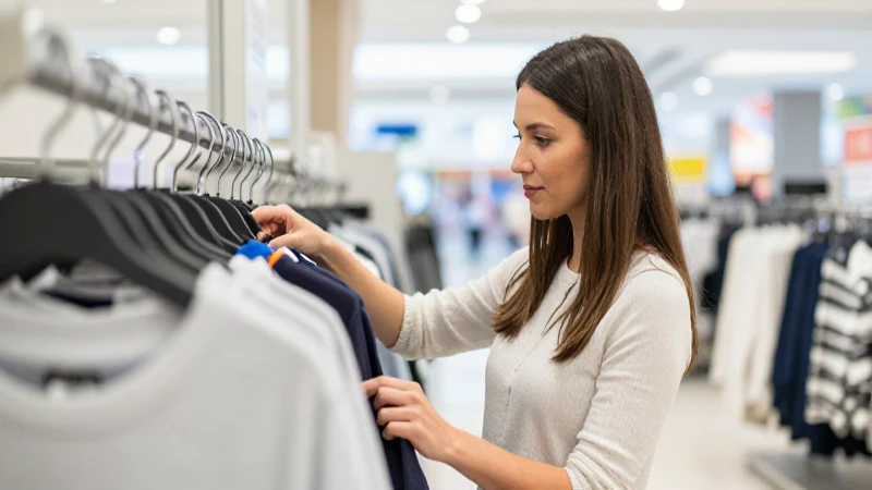 Dónde renovar tu guardarropa en Chihuahua 3 Mujer mira ropa en un centro comercial