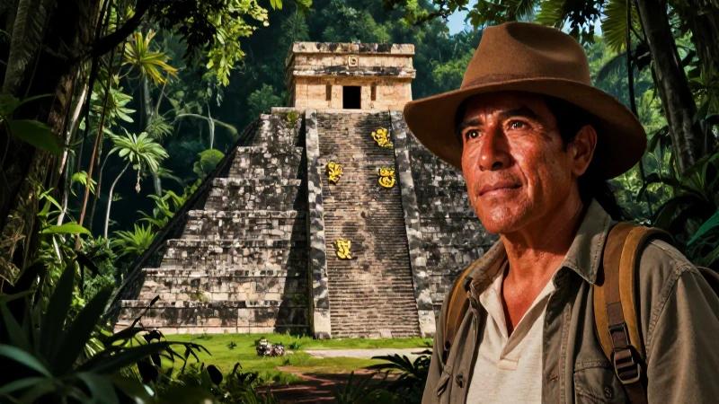 Pirámide azteca, aventura llena de misterio