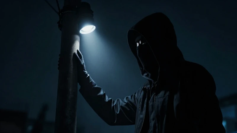Silueta denuncia anónima bajo luz dramática
