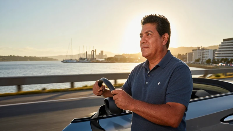 CGO Auto P DI en Santander: Ventajas y cómo contratar 4 Coche moderno en Santander, hora dorada, cálido