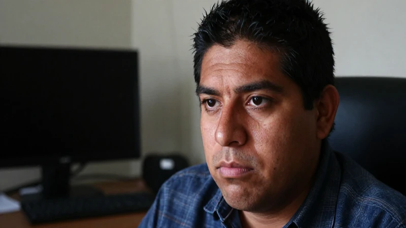 Hombre frustrado revisa una factura en la oficina