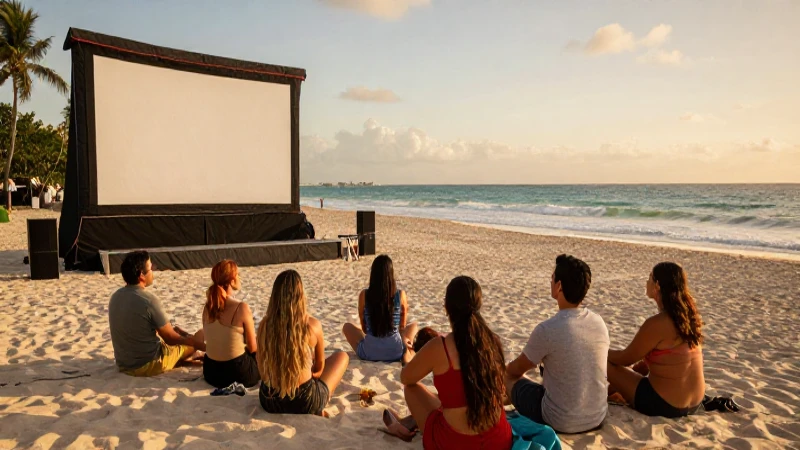 Cines en Playa del Carmen para ver películas en la playa 3 Cines Cinemex en Playa del Carmen, en la playa