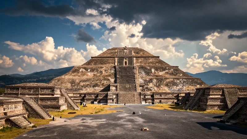 Teotihuacan y Monte Albán, luz cinematográfica