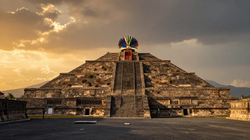 Pirámides de Teotihuacán, realismo cinematográfico impactante