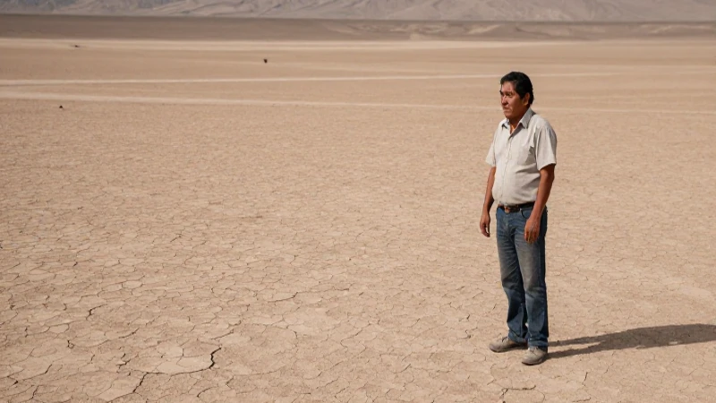 Clima en Chihuahua: Qué sorpresas oculta su mapa actual 6 Desierto árido, mirada mestiza a la distancia