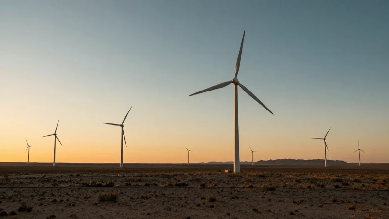 Descubre el Clima en Baja California Sur: Temperaturas Clave 6 Paisaje desértico con turbina al atardecer cinematográfico