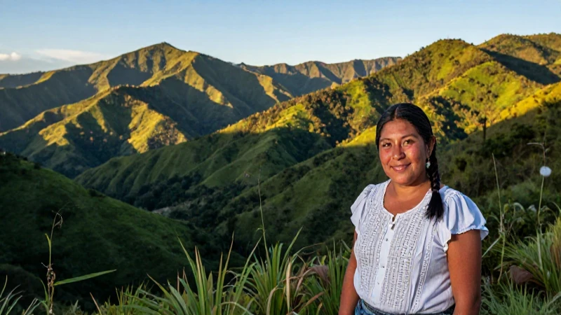 CLIMA EN HIDALGO: DESCUBRE la TEMPERATURA y TIPOS de CLIMA 3 Paisaje mexicano vibrante al atardecer, cautivador
