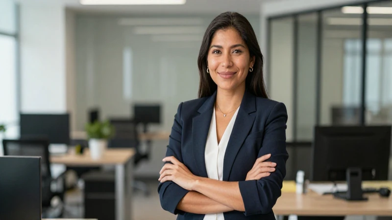 Qué es Cloud Telmex y cómo utilizarlo en empresas de México 3 Profesional mexicano con piel bronceada, oficina moderna