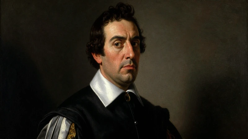 Oñate, conquistador español, en un retrato dramático