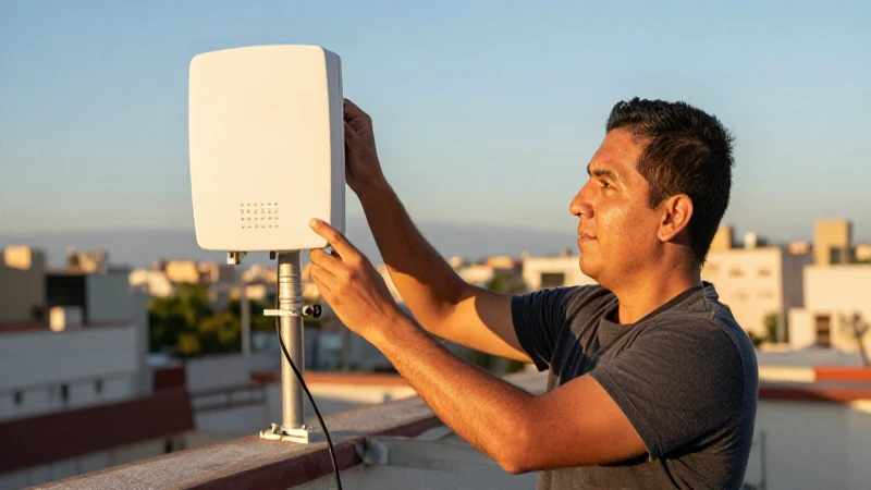 WiFi ampliado legalmente con antenas y repetidores