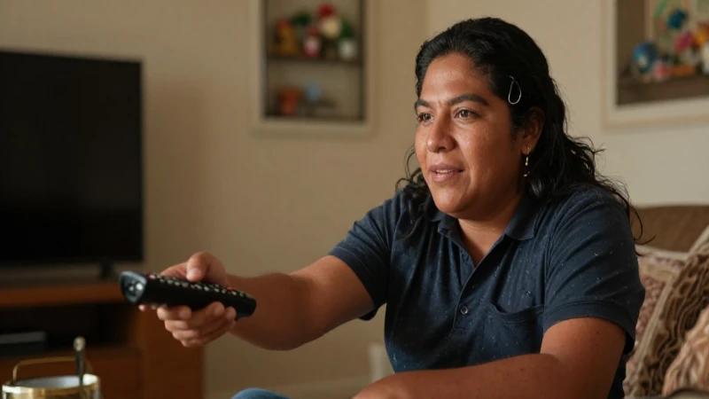 Cómo contratar HBO Max Telmex y disfrutarlo en casa y fuera 4 Mexicana observa la televisión en casa con calma