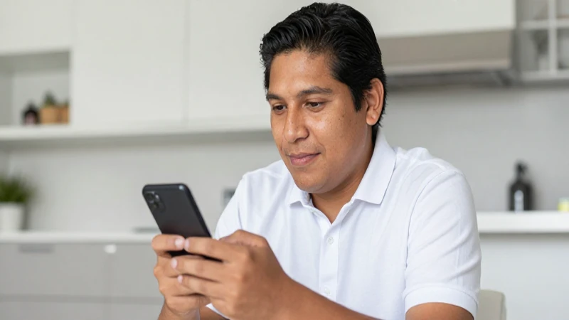 Cómo puedo cancelar mi servicio de VeTV en México 5 Joven mestiza con smartphone en interior moderno