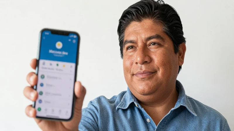 Cómo se realiza un pago en Mercado Libre México 6 Persona mestiza con móvil en Mercado Libre