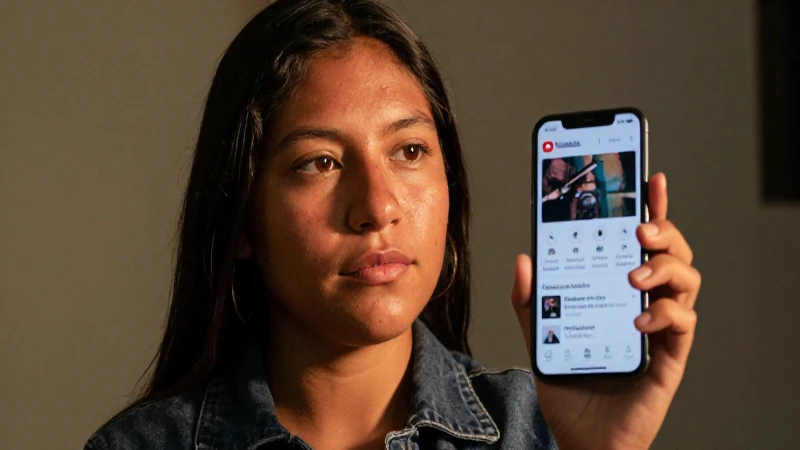 Joven mestizo con móvil y luz cálida