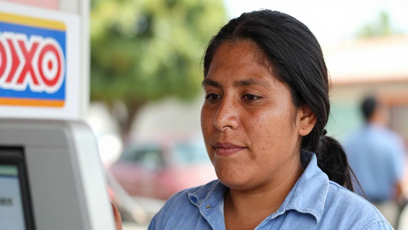 Puedo pagar mi Plan Telcel en una sucursal de Oxxo 4 Mexicano, mestizo, con piel bronceada, paga en Oxxo