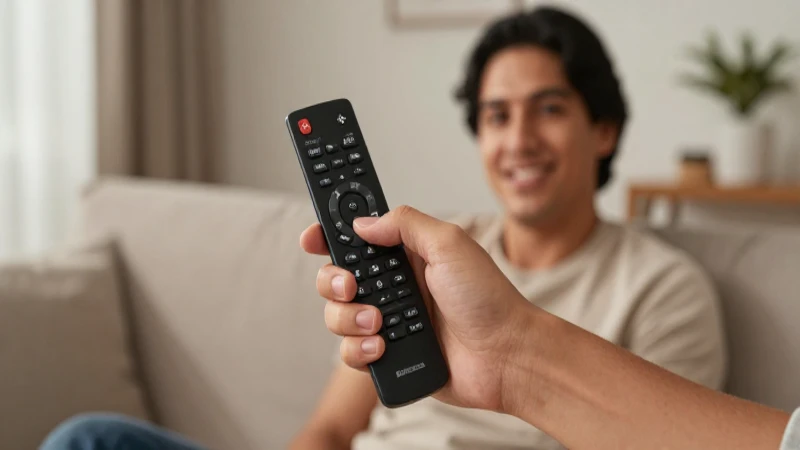 Cómo puedo configurar un control remoto universal 3 Persona ajusta control remoto Mitzu en casa