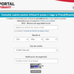 Cómo puedo revisar mi saldo de puntos del Infonavit