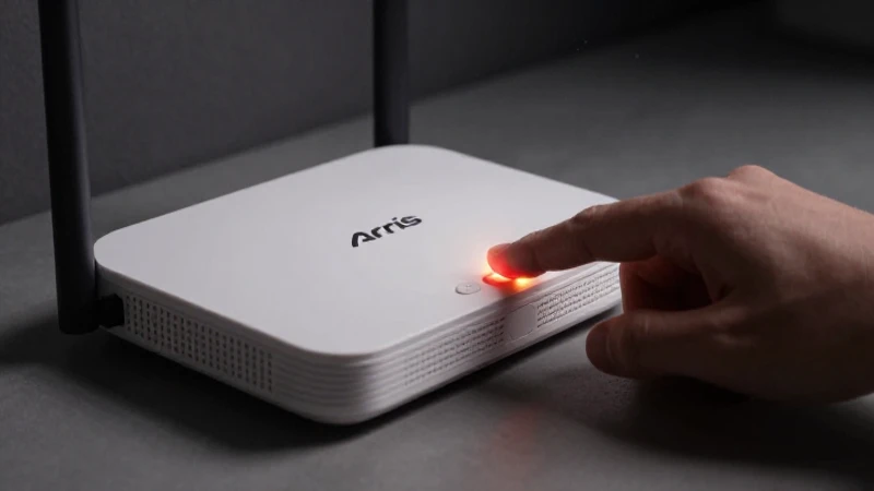 Cómo se reinicia adecuadamente un módem Arris 4 El módem Arris se reinicia con luz lateral