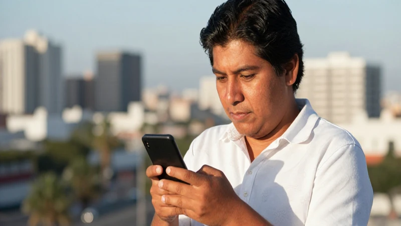 Cómo saber mi número Bait en México sin saldo disponible 6 Mexicano/a con smartphone en ciudad soleada